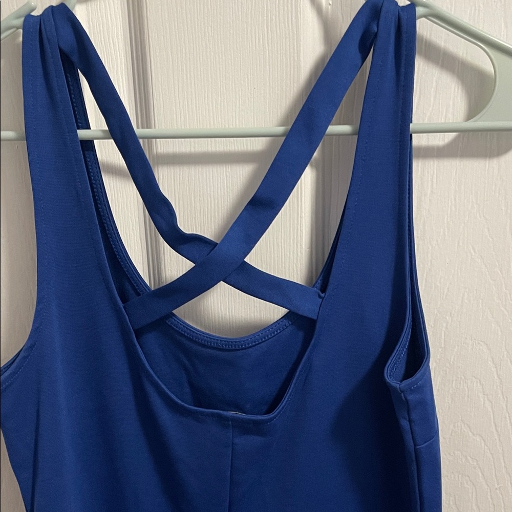 H&M Royal Blue Backless Dress - Picture 3 of 4